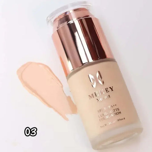 Mekey Xecret Lumi Matte Foundation - Shade # 03 Natural