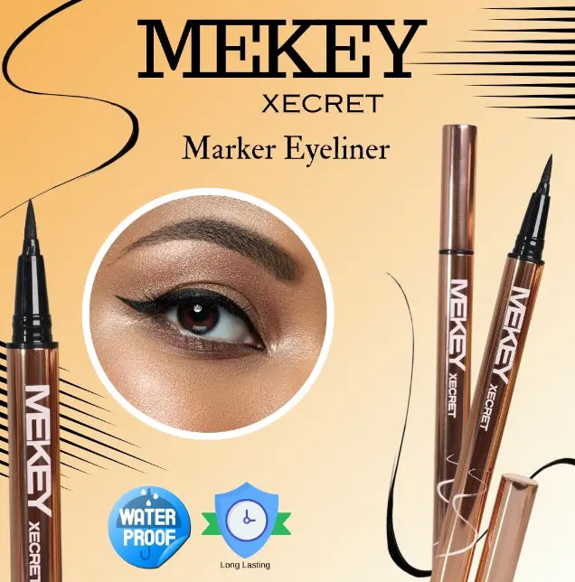 𝐌𝐞𝐤𝐞𝐲𝐱𝐞𝐜𝐫𝐞𝐭 𝐄𝐲𝐞 𝐋𝐢𝐧𝐞𝐫: Ultra-Thin, Waterproof, Long Lasting, Quick Dry, Easy to Use, High Pigment - Perfect Precision!