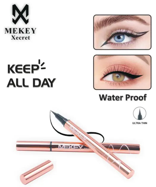 𝐌𝐞𝐤𝐞𝐲𝐱𝐞𝐜𝐫𝐞𝐭 𝐄𝐲𝐞 𝐋𝐢𝐧𝐞𝐫: Ultra-Thin, Waterproof, Long Lasting, Quick Dry, Easy to Use, High Pigment - Perfect Precision!