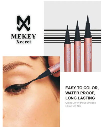 𝐌𝐞𝐤𝐞𝐲𝐱𝐞𝐜𝐫𝐞𝐭 𝐄𝐲𝐞 𝐋𝐢𝐧𝐞𝐫: Ultra-Thin, Waterproof, Long Lasting, Quick Dry, Easy to Use, High Pigment - Perfect Precision!