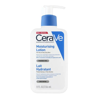 Cerave Moisturizing Cream  340gm +  Moisturizing Lotion 236 ml