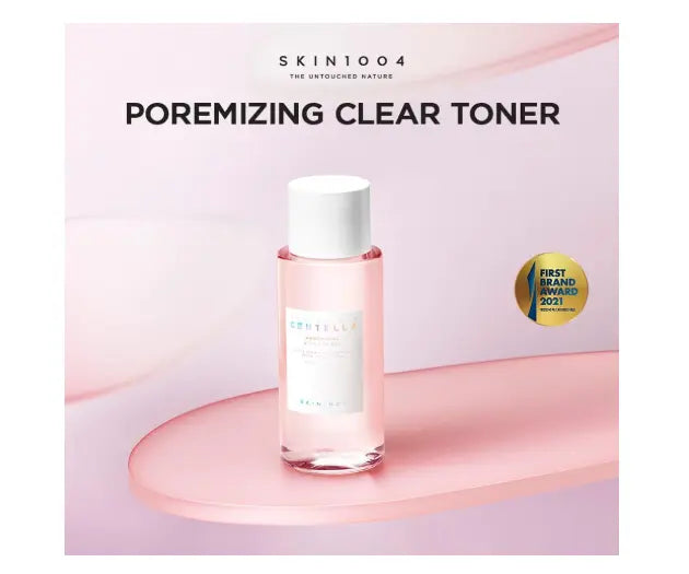SKIN1004 Madagascar Centella Poremizing Clear Toner 7.1 fl.oz, 210ml for Keratin Plug and Sensitive Skin