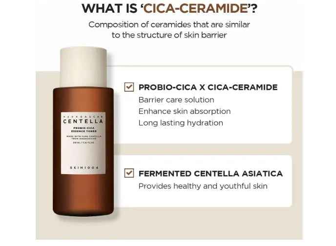 SKIN1004 Madagascar Centella Probio-CICA Essence Toner 7.10 fl.oz, 210ml
