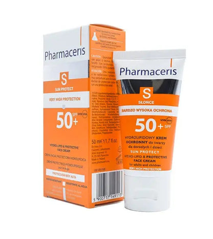 Pharmaceris Sun Protect SPF50+ Hydro-Lipid and protective Face Cream