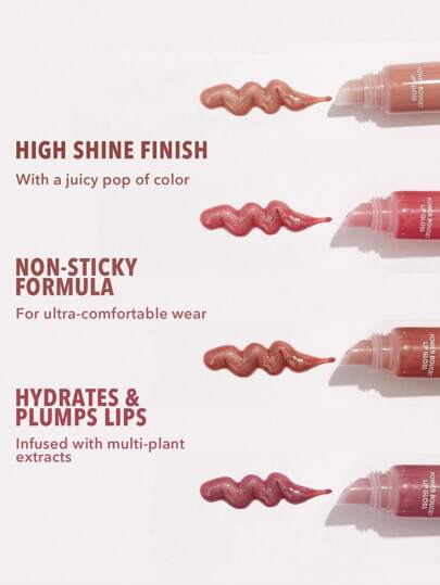 Sheglam - Spring it on Glow Lip Gloss - Power Bouquet Lip Gloss Long-lasting, Moisturizing & Shine for Pakistani Makeup Lovers