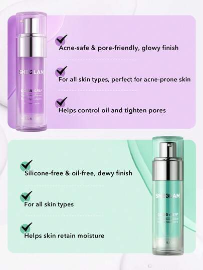 Sheglam - Good Grip Hydrating Primer-Blueberry + AHA - 45ml