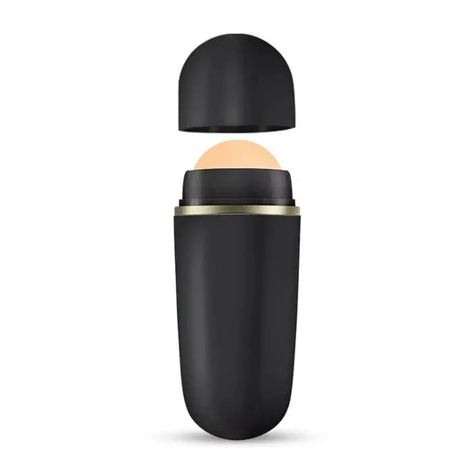 Volcanic Stone Oil Absorbing Roller For Face - Reusable - Makeup Friendly - Volcanic Roller