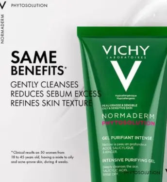 Vichy Normaderm Phytosolution Purifying Cleansing Gel 200m