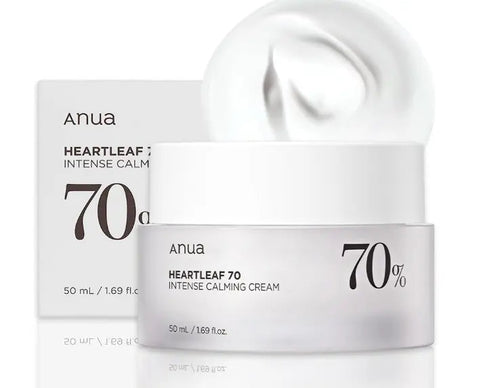 ANUA HEARTLEAF 70% INTENSE CALMING CREAM, 50ml