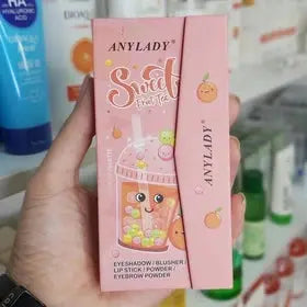 Any Lady Sweet Fruit Tea Makeup Foundation Palette Box