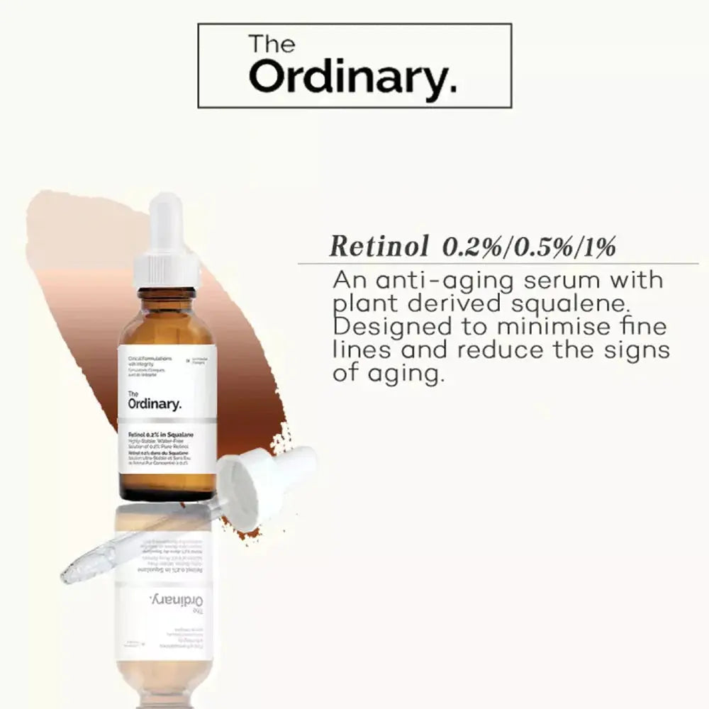 The Ordinary - Retinol 0.2% In Squalane 30ml