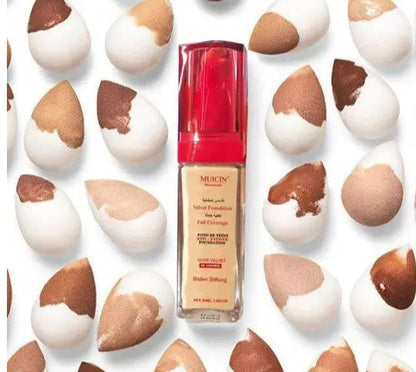 MUICIN - Nude Velvet Full Coverage Foundation - 30ml