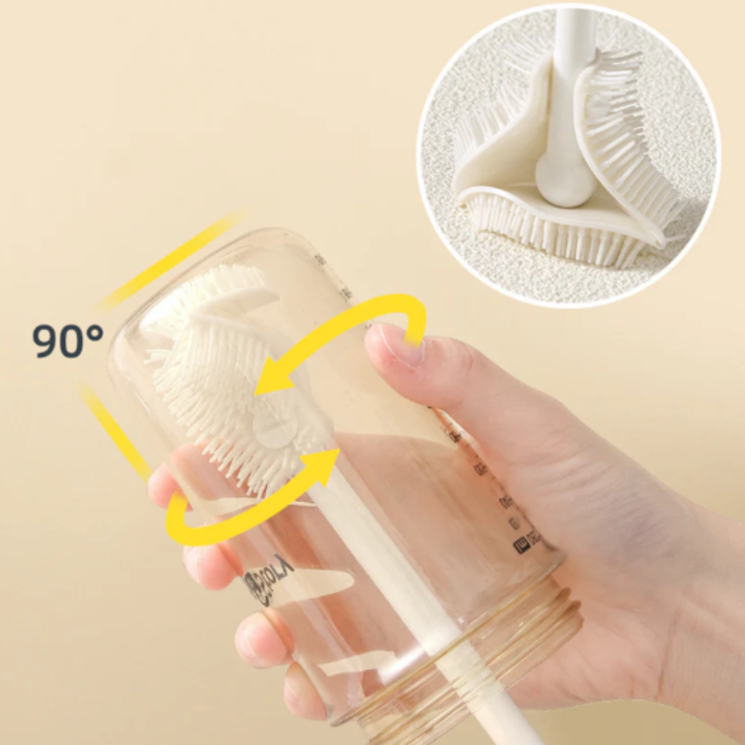 All angle cleaning brush