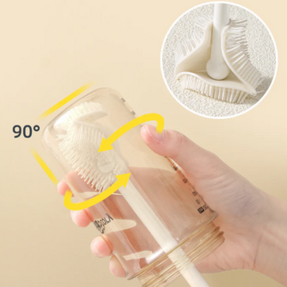 All angle cleaning brush