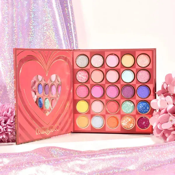 59-COLOR FAIRY GIRL MAKEUP PALETTE ( ALL IN ONE , EYESHADOW , BLUSHER , HIGHLIGHTER )