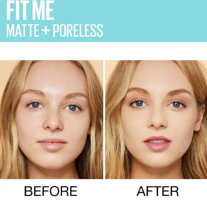 Achieve a shine-free, flawless look with the perfect matte foundation that controls oil and provides long-lasting coverage.