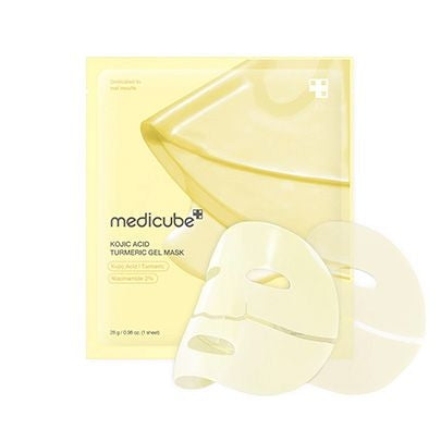 Medicube Turmeric Kojic Mask – Brightening Peel-Off Overnight MaskGel Mask
