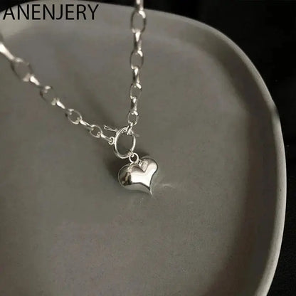 silver necklace