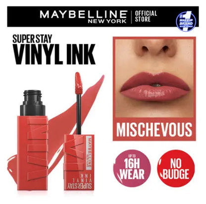 Maybelline - Super Stay Vinyl Ink Longwear Liquid Lipcolor USA