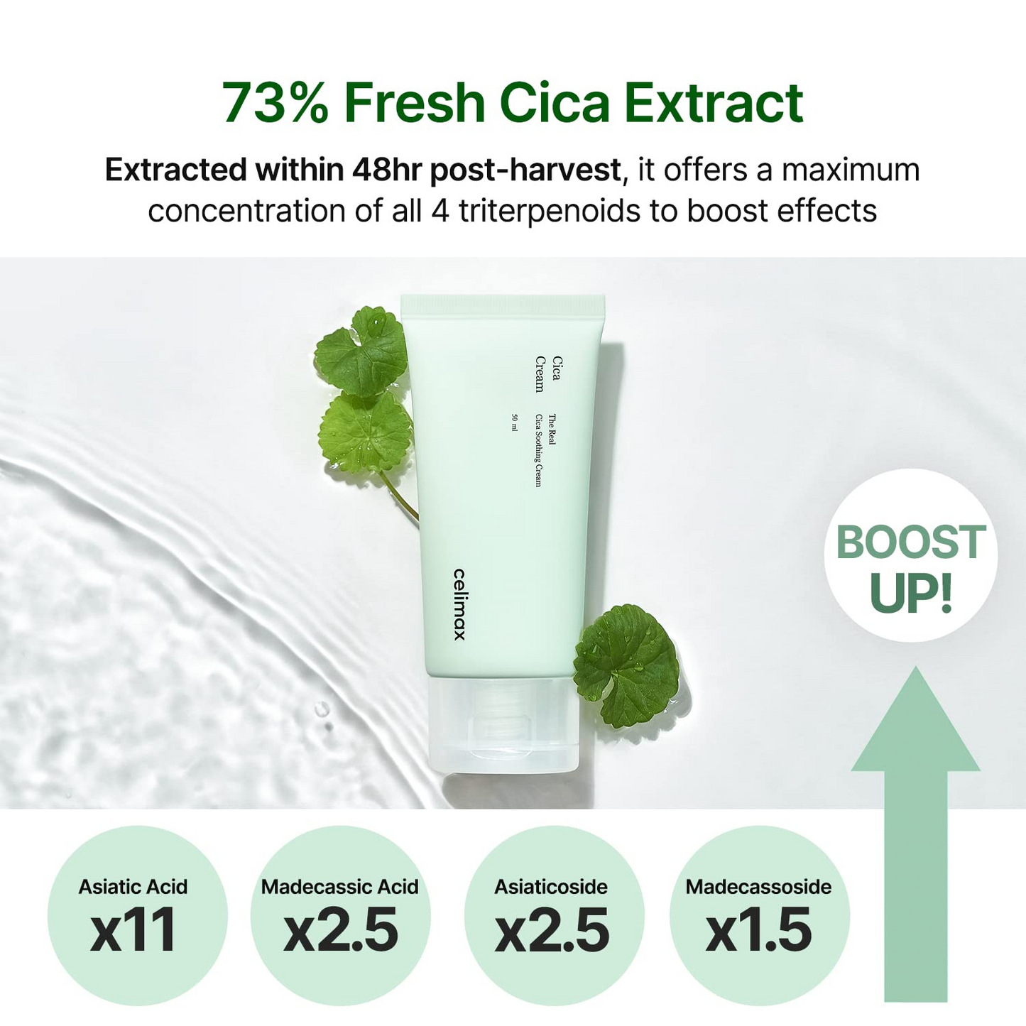 Celimax The Real Cica Soothing Cream - 50mL