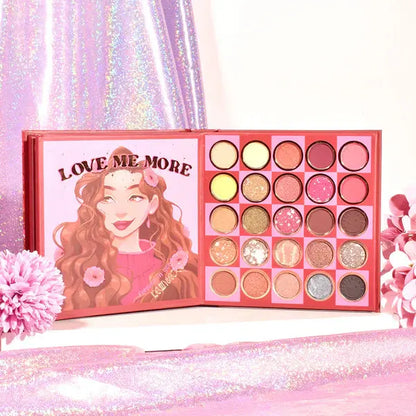 59-COLOR FAIRY GIRL MAKEUP PALETTE ( ALL IN ONE , EYESHADOW , BLUSHER , HIGHLIGHTER )