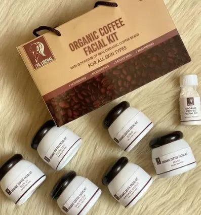 The Liberal 6 Steps Organic Coffee Facial Kit