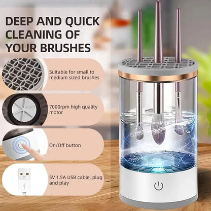 HouseQueen™-Electric Makeup Brush Cleaner