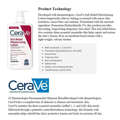 CeraVe - Itch Relief Moisturizing Lotion Dry Skin - 237ml