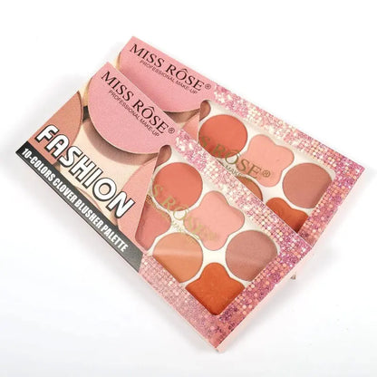 Miss Rose 10-Colors  Blusher Palette