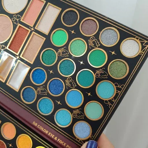 58Colors Punk Smokey Matte Glitter Eyeshadow Palette
