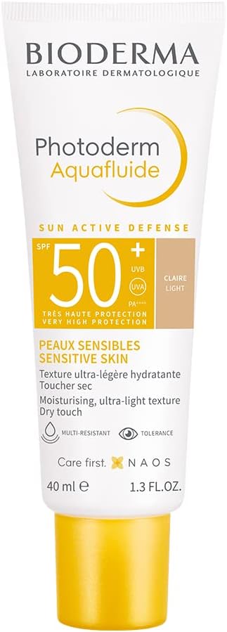 Bioderma Photoderm Max Spf 50plus Tinted Aquafluid Light Colour 40ml