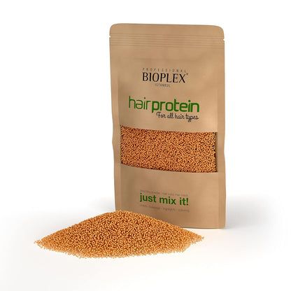 Bioplex Miraculous Tiny Golden Protein Balls - Anti-Breakage Formula for Bleaching, Coloring and Creating Beautiful Blonde Hair 100g