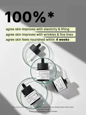 COSRX The Retinol 0.5 Oil 20ml – Anti-Aging Facial Oil for Fine Lines & Wrinkles | clari.com.pk