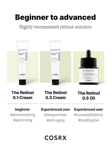 COSRX The Retinol 0.5 Oil 20ml – Anti-Aging Facial Oil for Fine Lines & Wrinkles | clari.com.pk