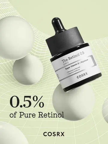 COSRX The Retinol 0.5 Oil 20ml – Anti-Aging Facial Oil for Fine Lines & Wrinkles | clari.com.pk