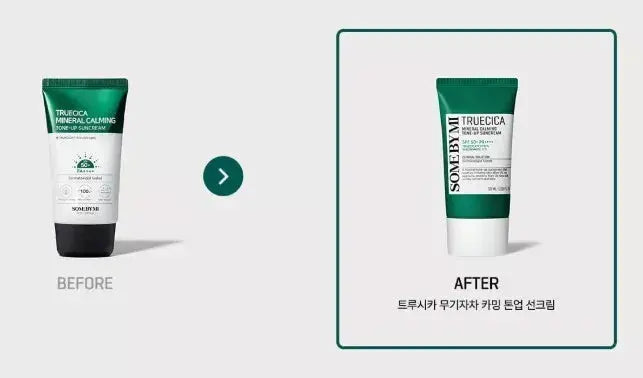 SOME BY MI Truecica Mineral Calming Tone up Sun Cream 50ml SPF50+PA++++Sunscreen