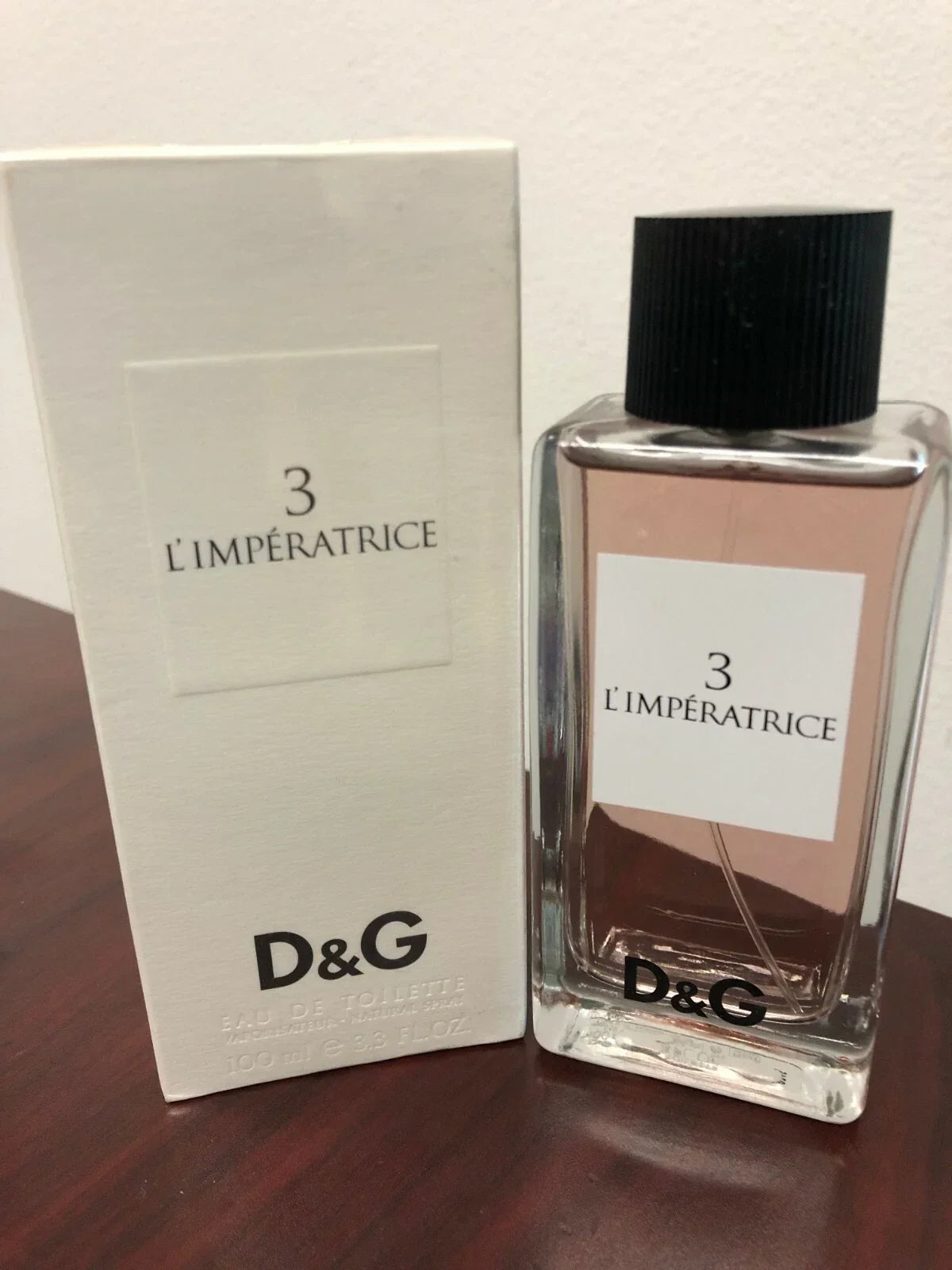 D & G 3 L'IMPERATRICE by DOLCE & GABBANA 3.3 FL oz / 100 ML EDT Spray Sealed Box