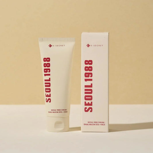 KSecret Seoul1988 Cream: Snail Mucin 93% + Rice 100ml