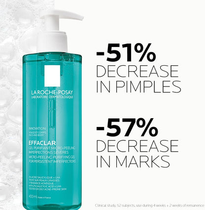 La Roche-Posay Effaclar Micro-Peeling Purifying Gel 400 ml