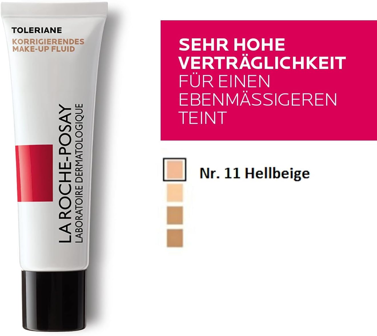 La Roche-Posay Toleriane Corrective Foundation 11 - Pink, 30 ml