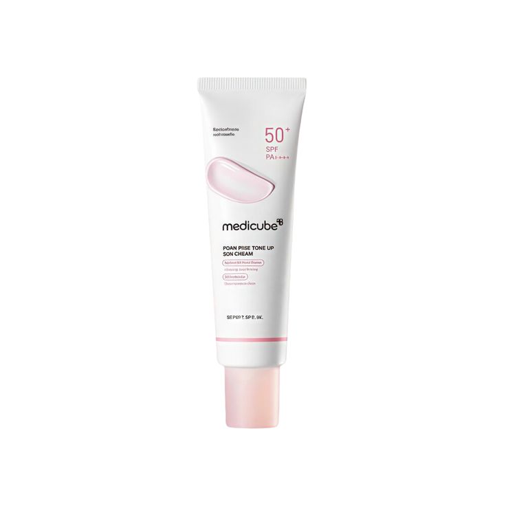 medicube PDRN Pink Tone Up Sun Cream SPF 50+ PA++++
