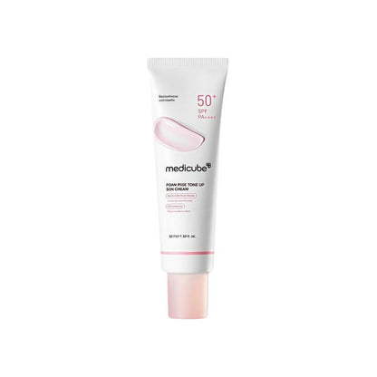 medicube PDRN Pink Tone Up Sun Cream SPF 50+ PA++++