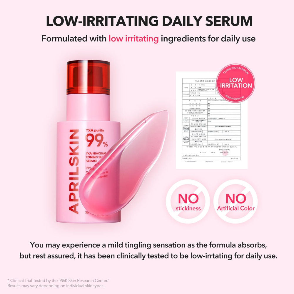 APRILSKIN TXA Niacinamide Toning Shot 99 Serum - 30ml