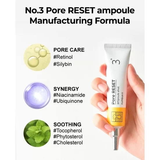 Numbuzin - No. 3 Pore Reset Ampoule Shot - 25ml