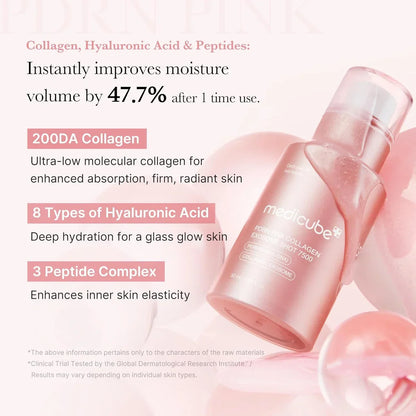 Medicube PDRN Pink Collagen Exosome Shot Serum