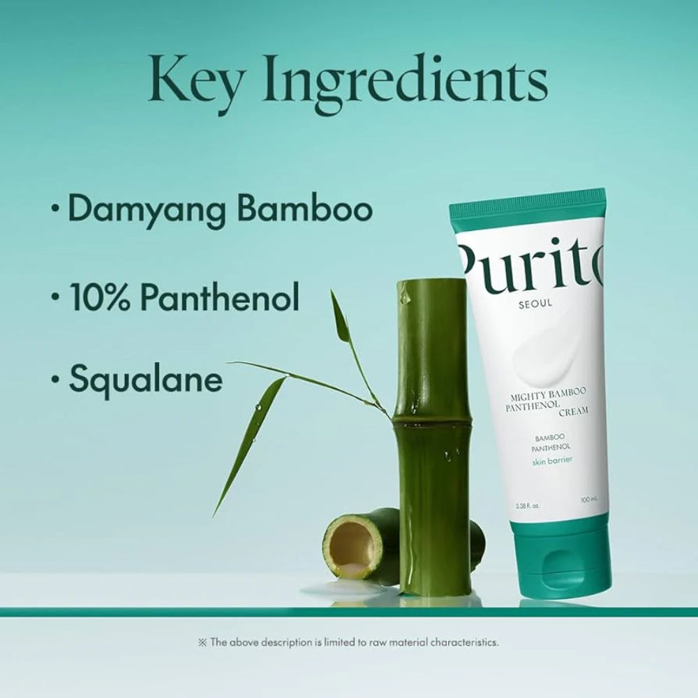 Purito SEOUL Mighty Bamboo Panthenol Cream - 100ml