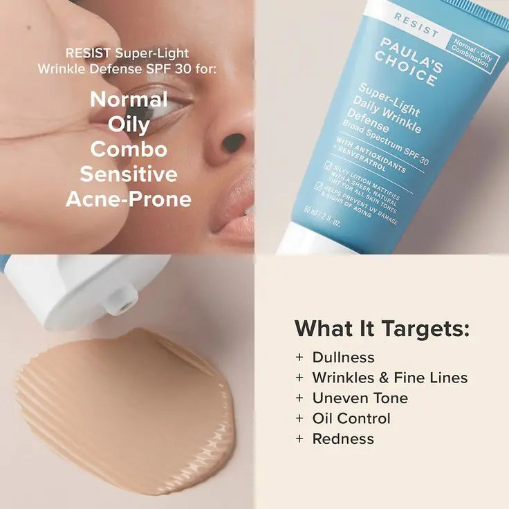 Paula`s Choice - Super-Light Wrinkle Defense SPF 30 - 60ml