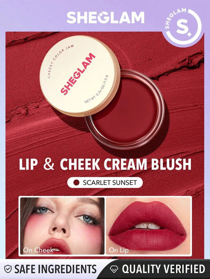 SHEGLAM Cheeky Color Jam – Cream Blush for Dewy, Natural Glow | 100% Original in Pakistan