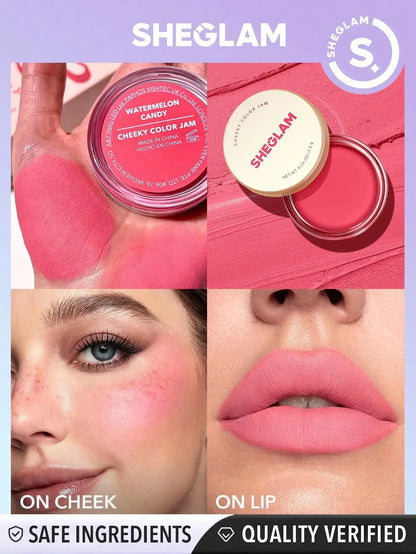 SHEGLAM Cheeky Color Jam – Cream Blush for Dewy, Natural Glow | 100% Original in Pakistan