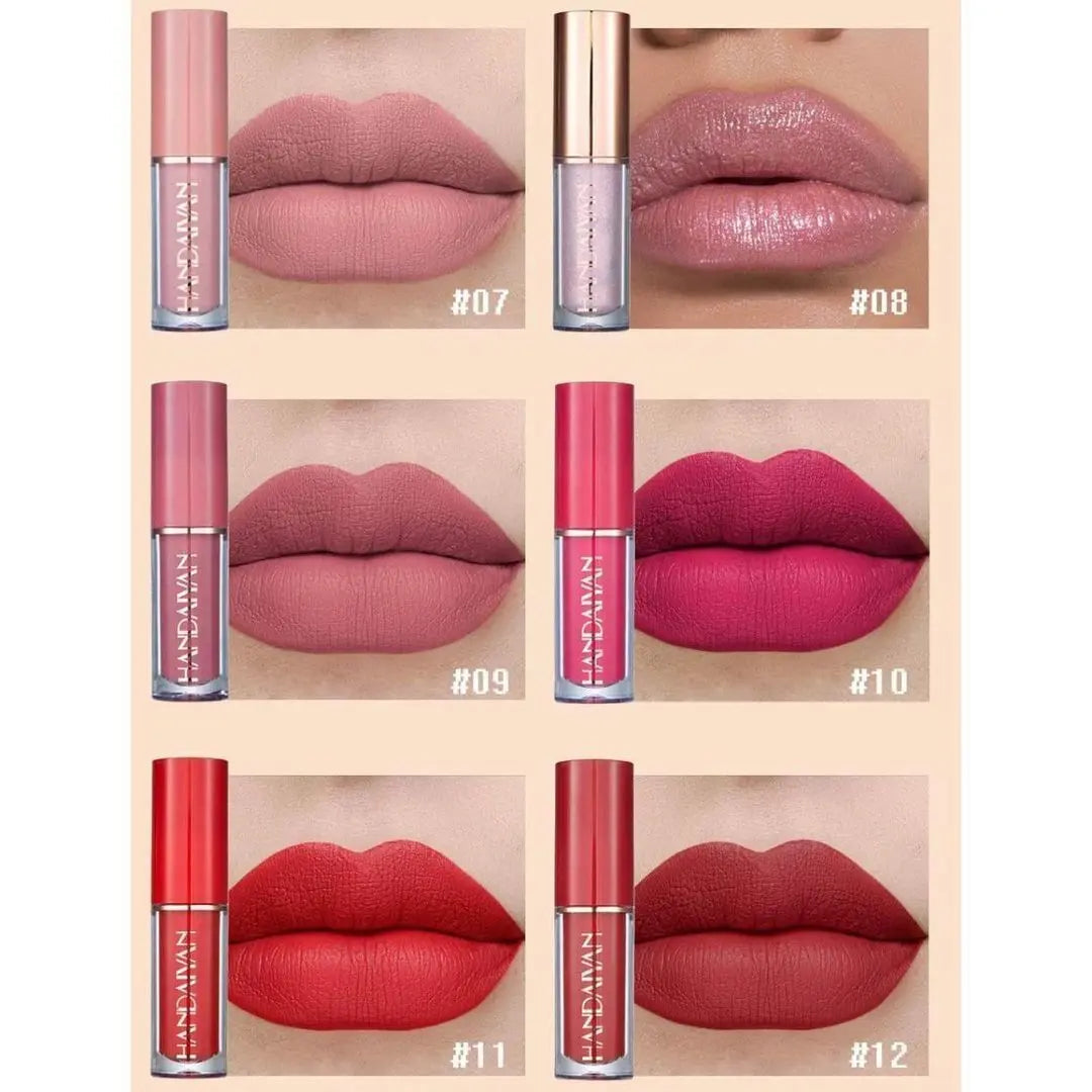 Handaiyan - Kiss-proof Lipstick 12 pcs set